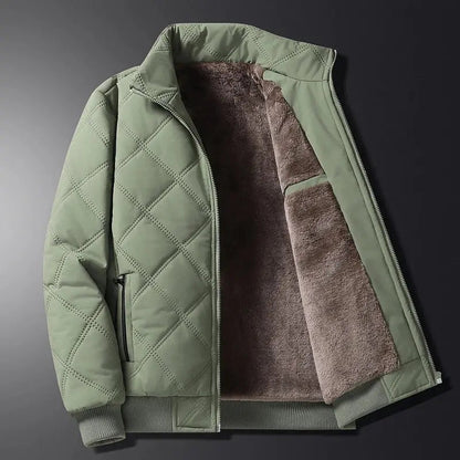 Veste coupe-vent pour homme avec doublure en polaire – Idéale pour la randonnée et les activités de plein air