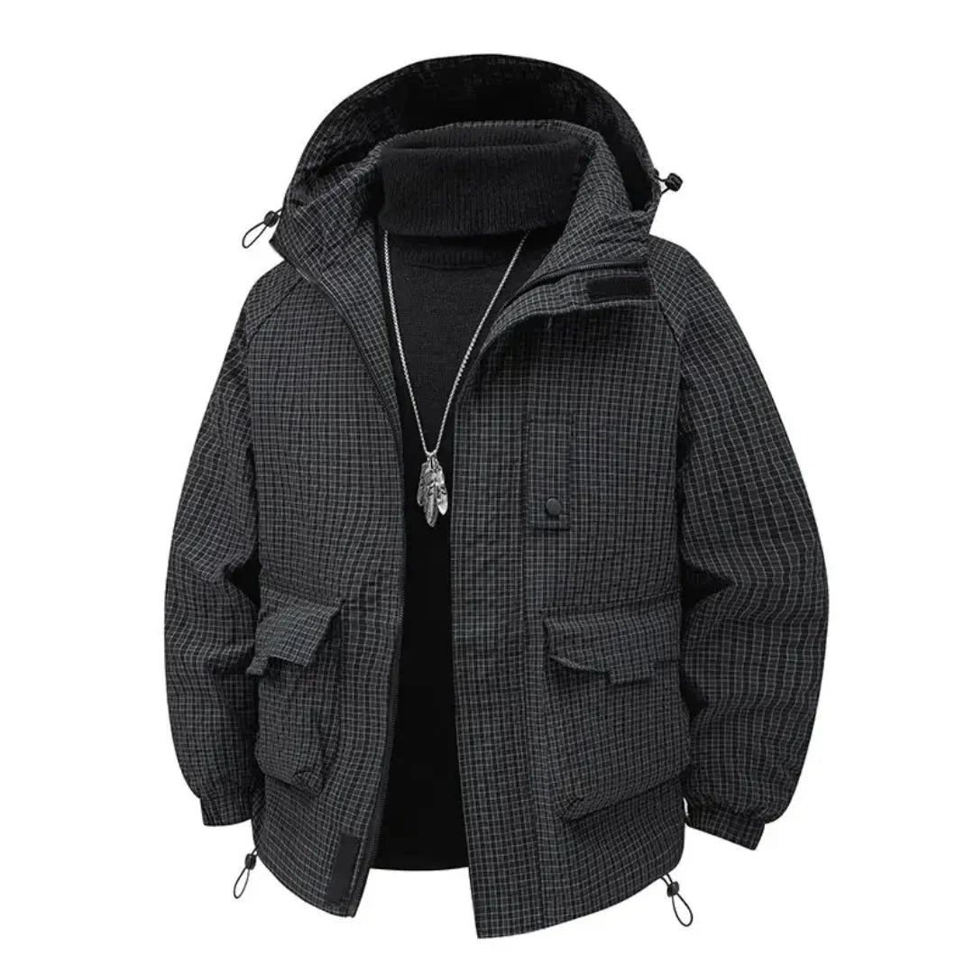 Veste matelassée légère à capuche pour homme – Confort et style urbain