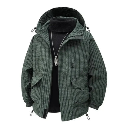 Veste matelassée légère à capuche pour homme – Confort et style urbain