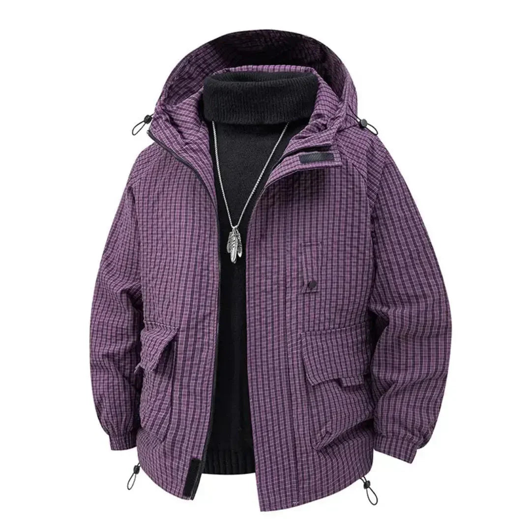 Veste matelassée légère à capuche pour homme – Confort et style urbain