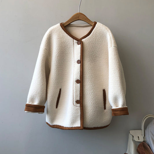 Wanda Fleece Coat | Boxy, Cozy Polyester