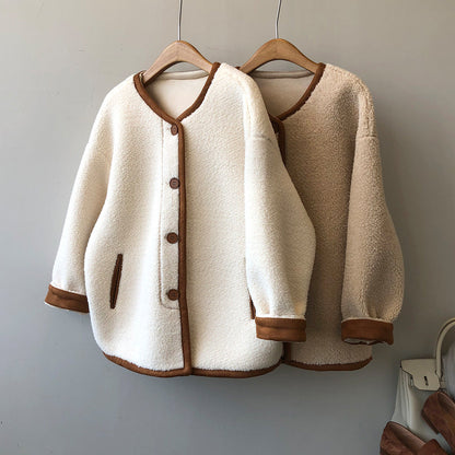 Wanda Fleece Coat | Boxy, Cozy Polyester