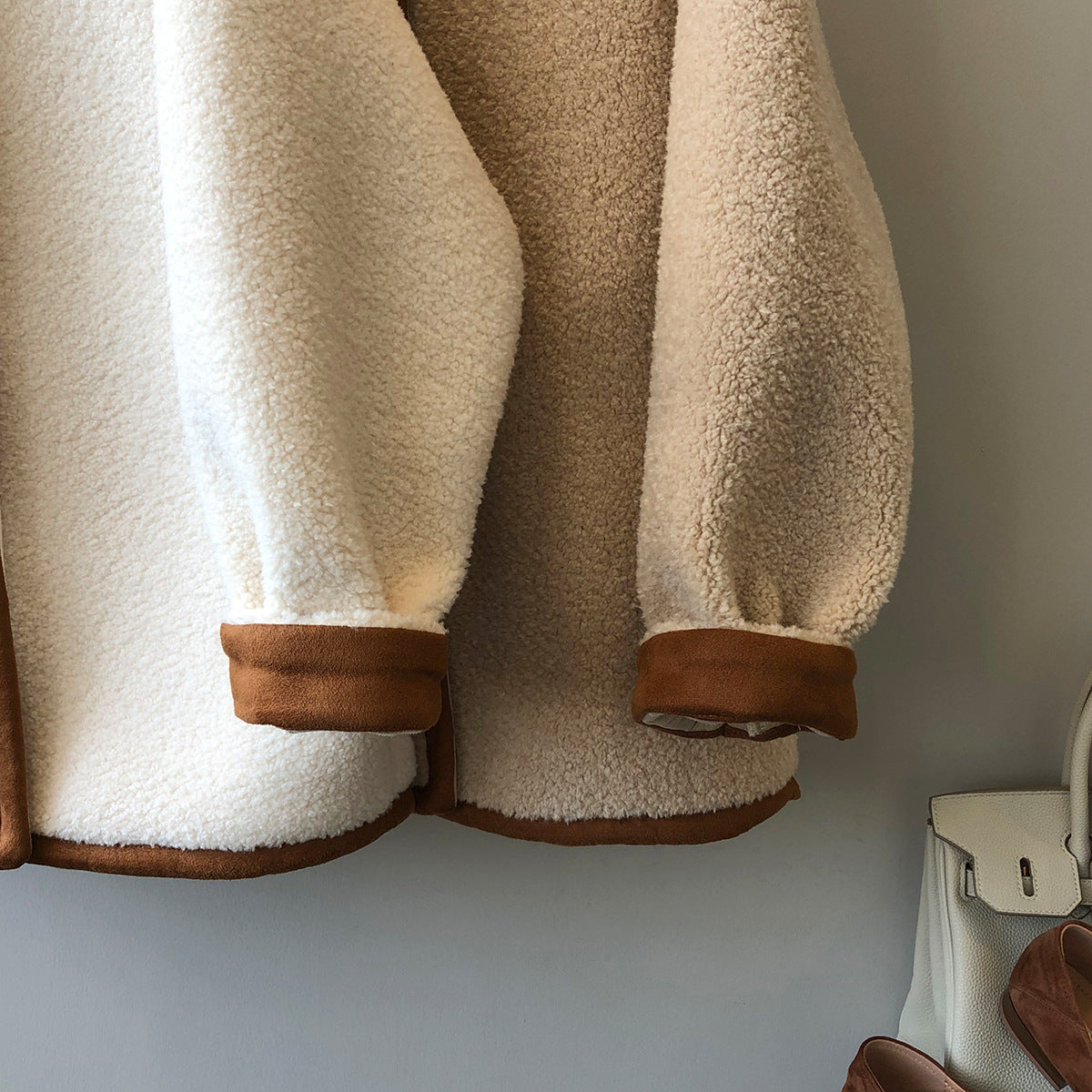 Wanda Fleece Coat | Boxy, Cozy Polyester