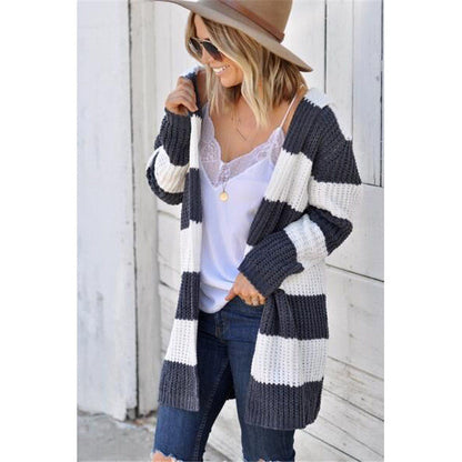 Wanda Hooded Cardigan | Mid-Length, Chunky Acrylic