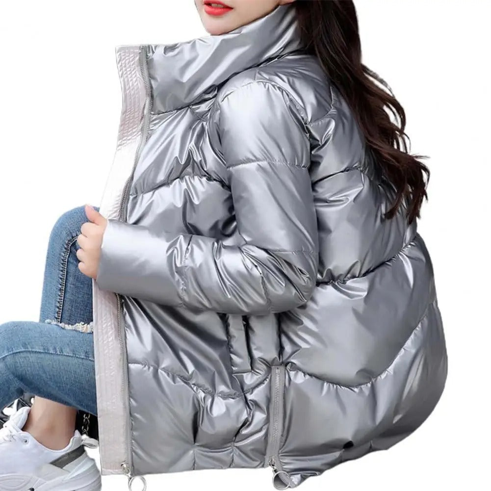 Wanda Puffer Jacket | Glossy Shell, LED Lighting