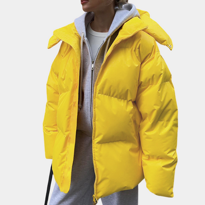 Wanda Puffer Jacket | Quilted, Hooded Design