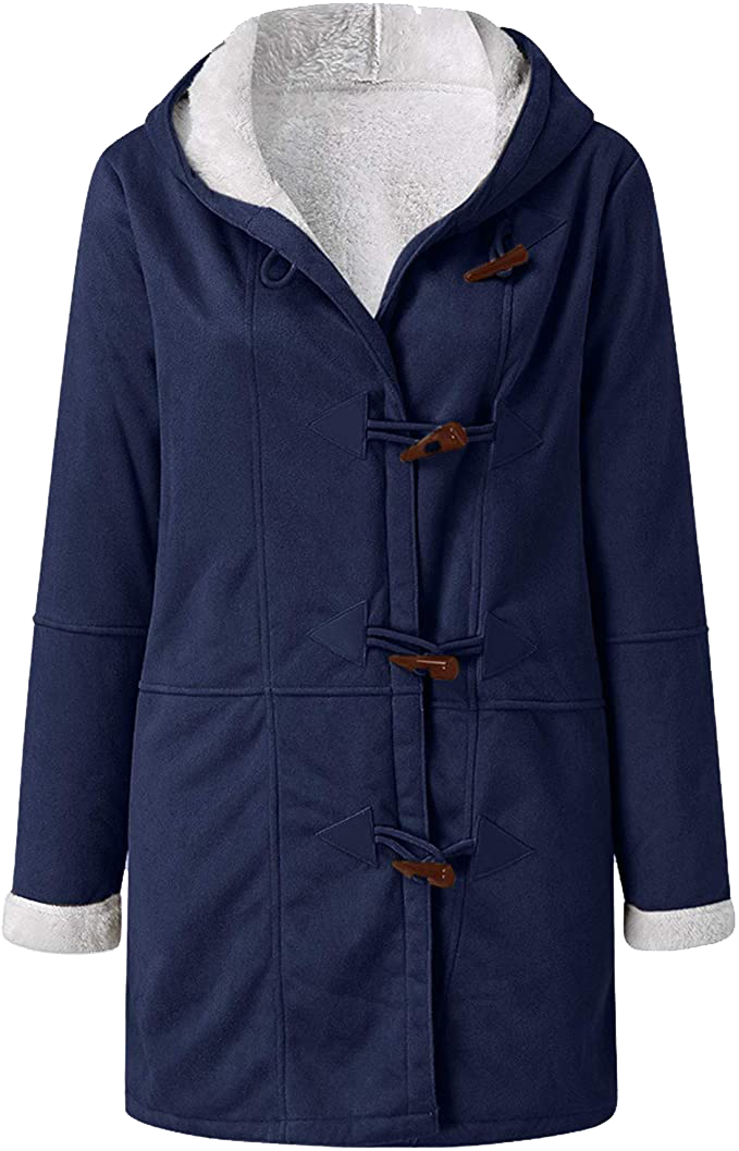 Wanda Winter Jacket | Hooded, Faux-Suede