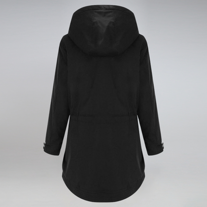 Wandora Parka Jacket | Mid-Thigh, Faux Shearling Lined