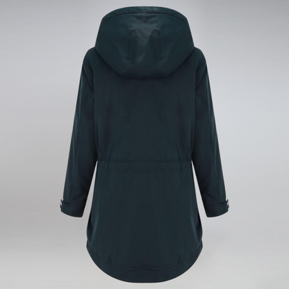 Wandora Parka Jacket | Mid-Thigh, Faux Shearling Lined