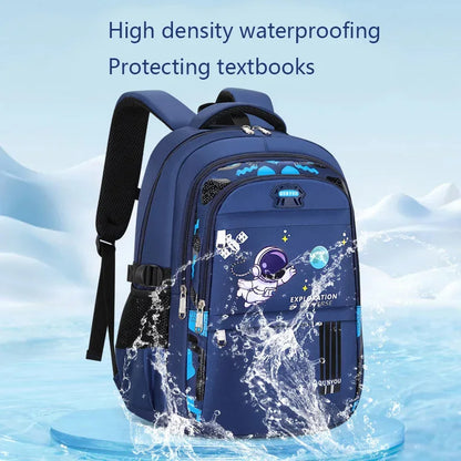 Sac à dos étanche pour enfants astronaute – Cartable pour garçons d'école primaire