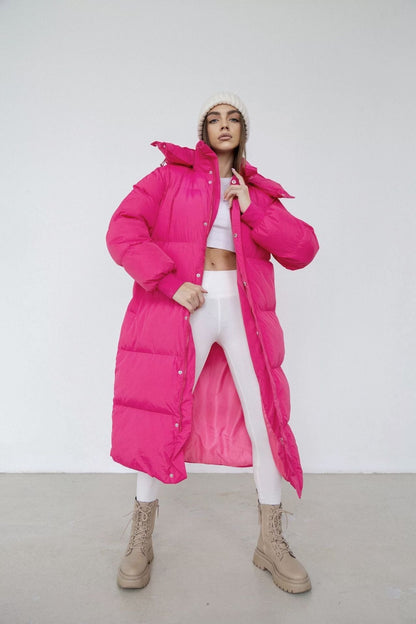 Wendy Puffer Coat | Longline, Cotton-Filled