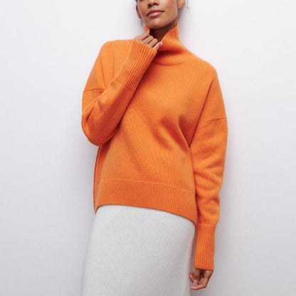Wina Turtleneck Sweater | Relaxed Wool Blend