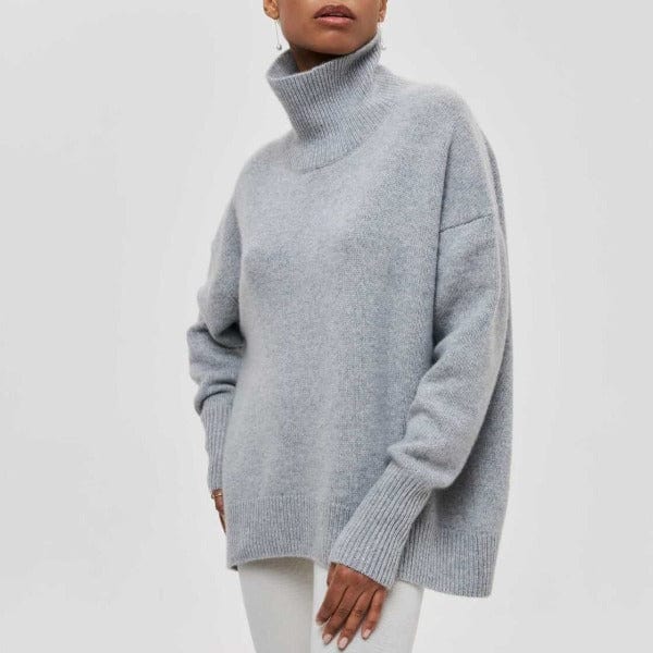 Wina Turtleneck Sweater | Relaxed Wool Blend