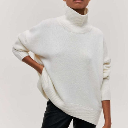 Wina Turtleneck Sweater | Relaxed Wool Blend