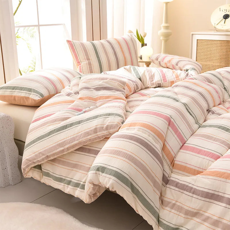 Winta Comforter Set | Thickened Flannel Fleece, Cozy Bedding