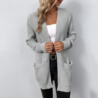 Wynne Cozy Cardigan | Open Front, Chunky Knit