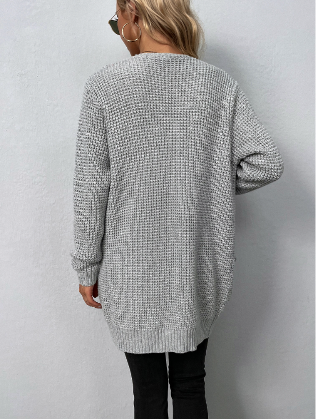 Wynne Cozy Cardigan | Open Front, Chunky Knit