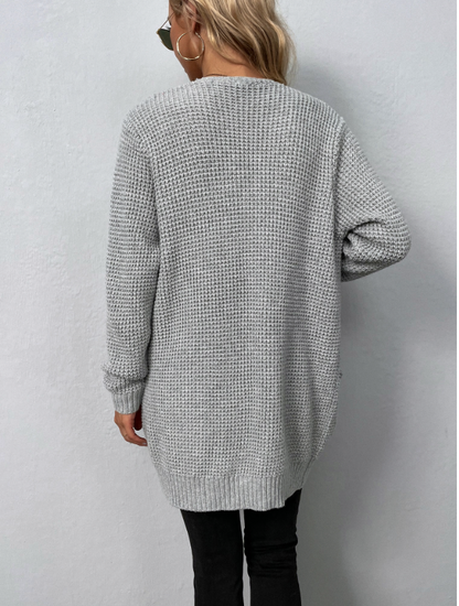 Wynne Cozy Cardigan | Open Front, Chunky Knit