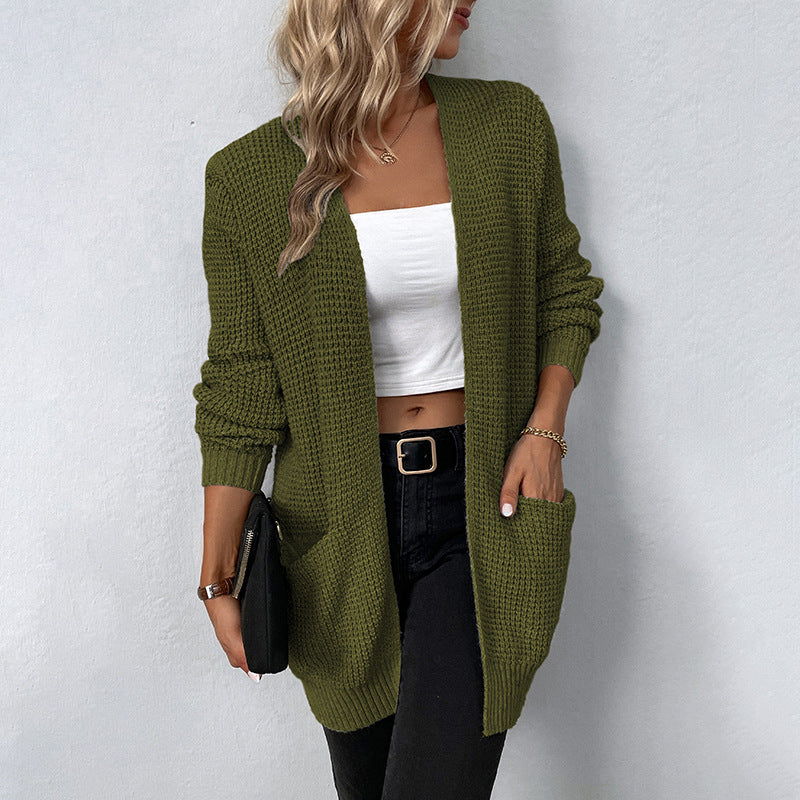 Wynne Cozy Cardigan | Open Front, Chunky Knit