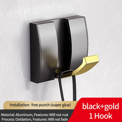 Yumi Towel Rack | Nail-Free, Space-Saving Design