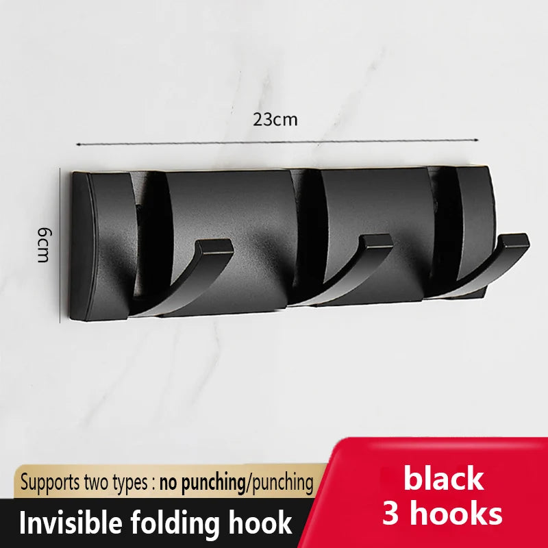 Yumi Towel Rack | Nail-Free, Space-Saving Design