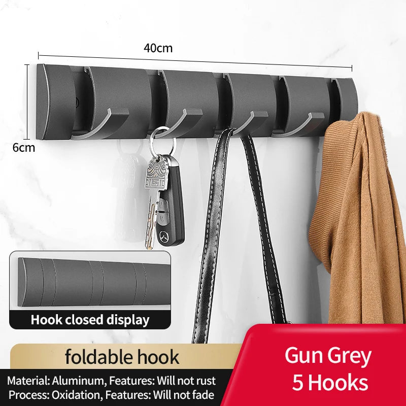 Yumi Towel Rack | Nail-Free, Space-Saving Design