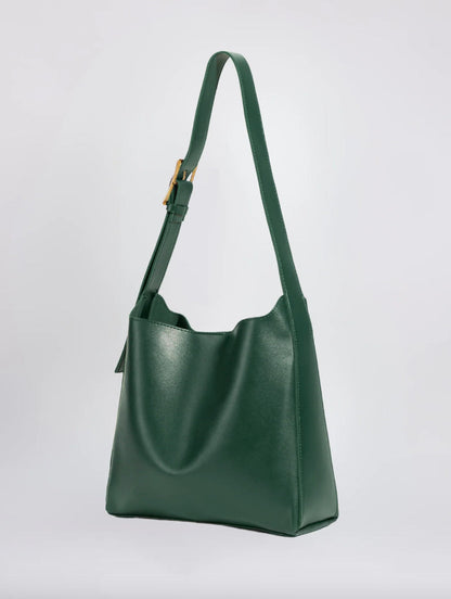 Sac à épaule élégant pour femme en cuir synthétique pour ordinateur portable 13 pouces - Compact et pratique