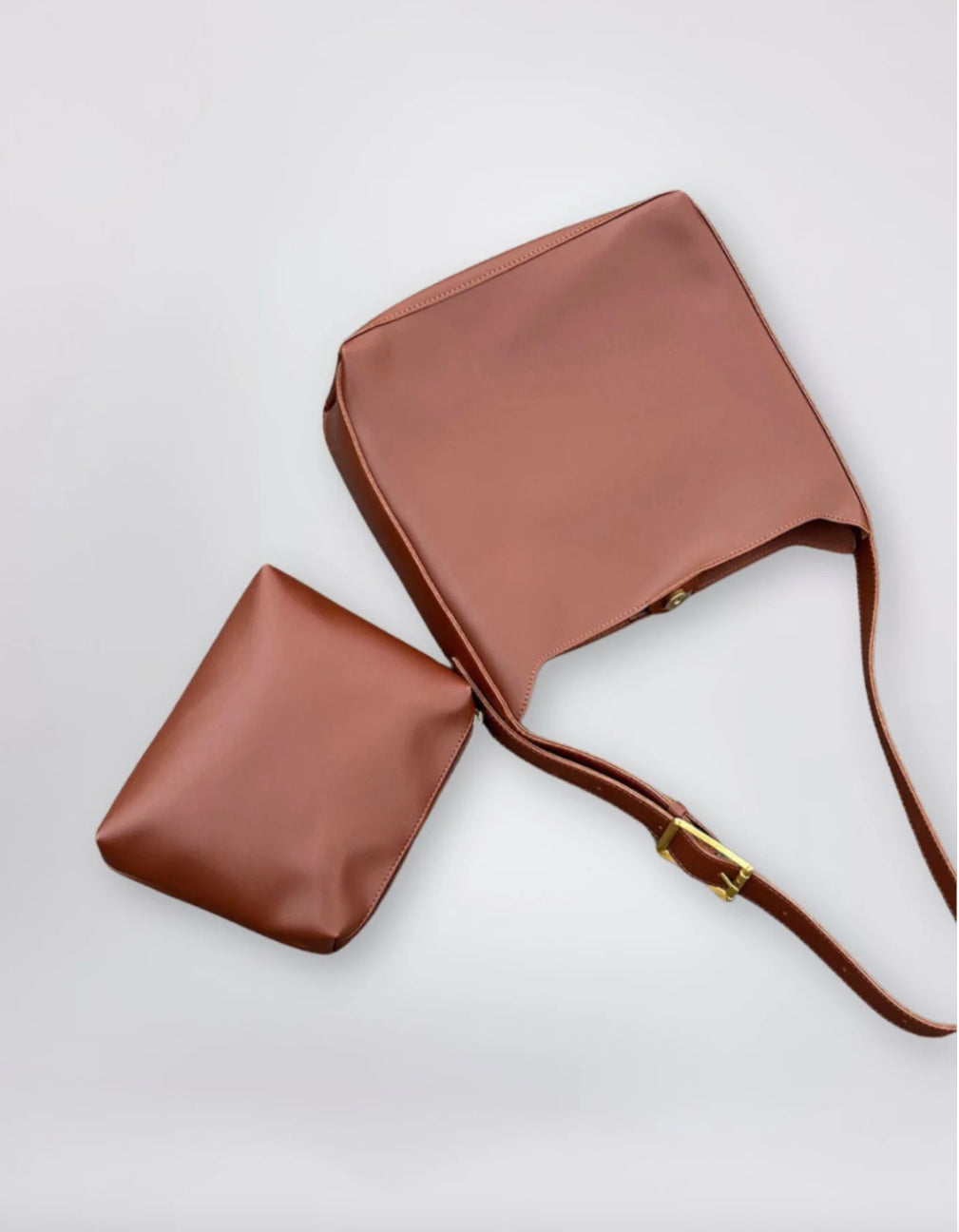 Sac à épaule élégant pour femme en cuir synthétique pour ordinateur portable 13 pouces - Compact et pratique