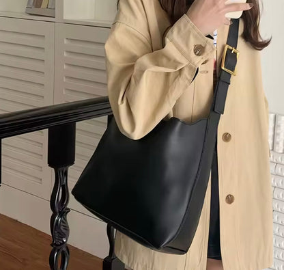 Sac à épaule élégant pour femme en cuir synthétique pour ordinateur portable 13 pouces - Compact et pratique