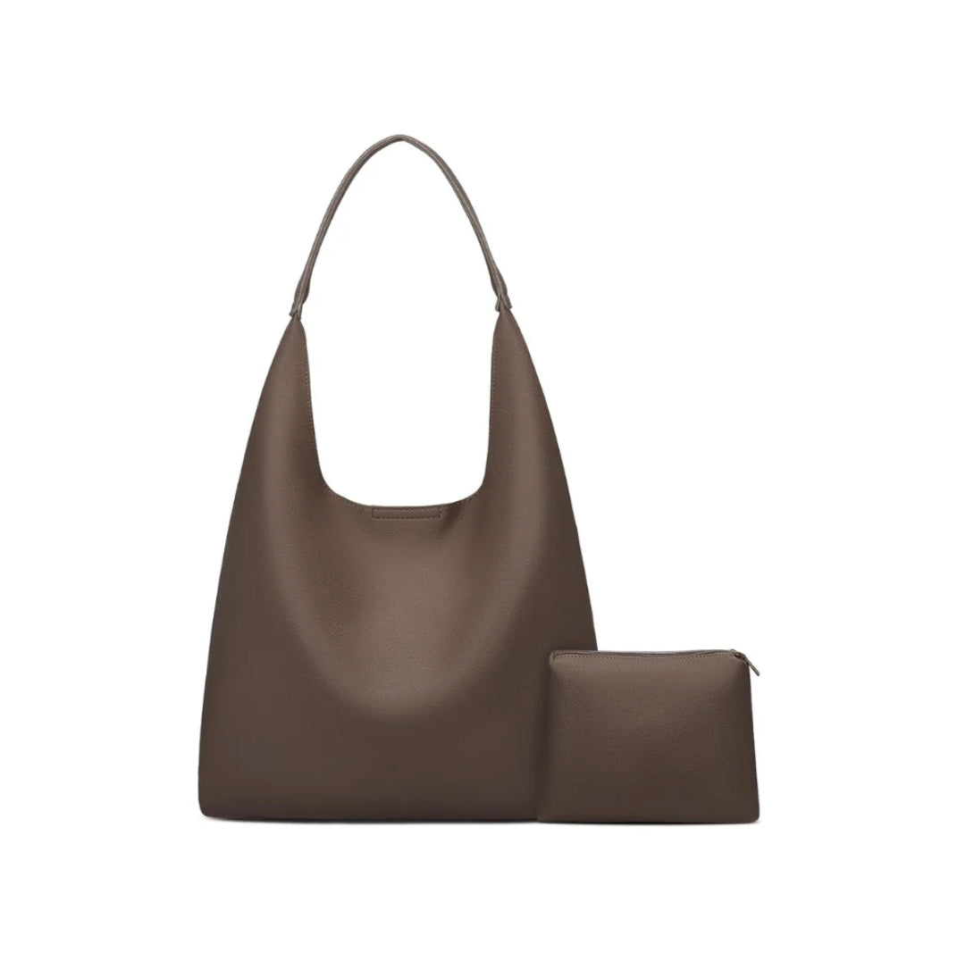 Sac Hobo pour Femme en Cuir Végétal Élégant avec Intérieur Polyvalent – Design Chic et Résistant pour Toutes Occasions