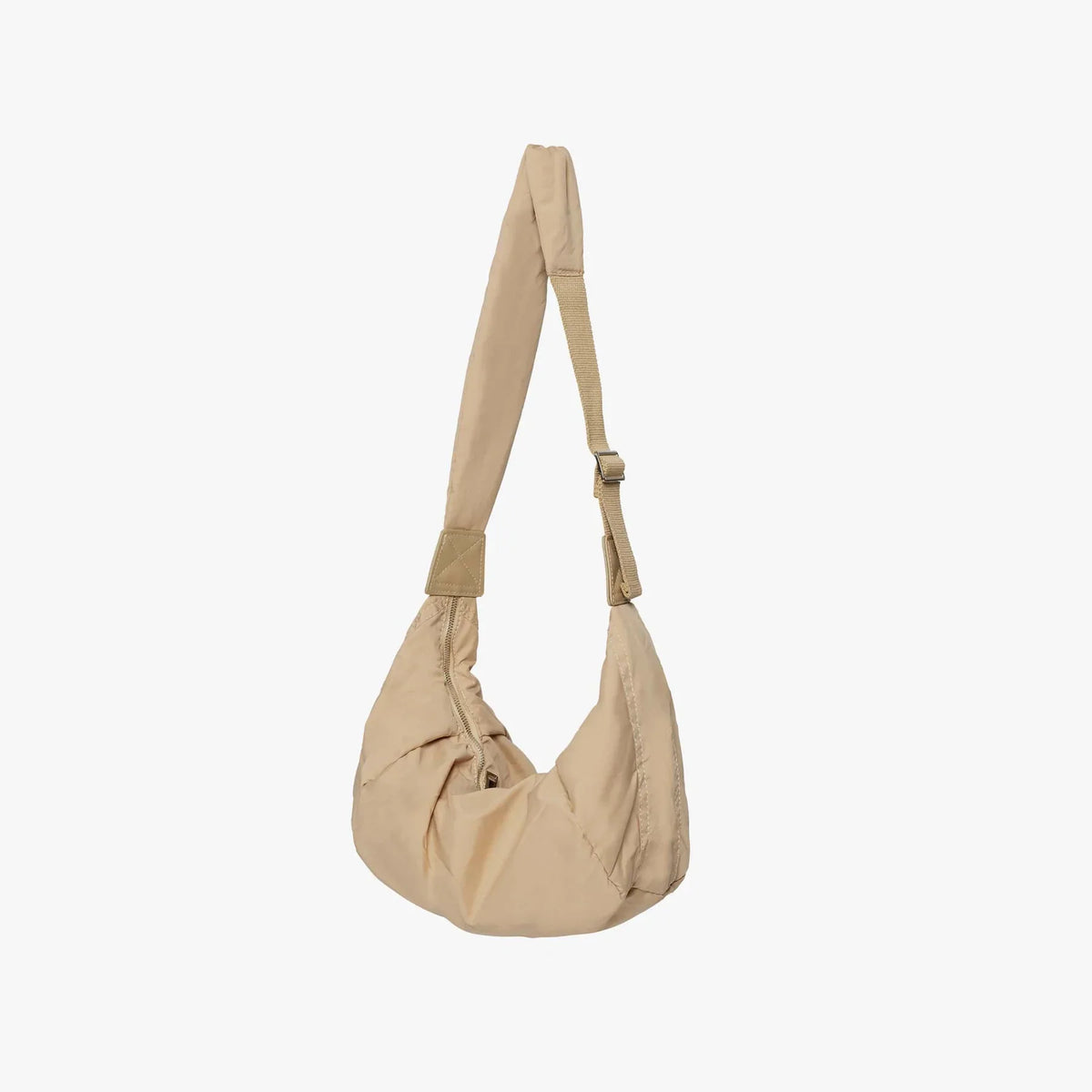 Grand sac d'épaule pour femme en nylon résistant avec bandoulière réglable – Sac décontracté ultra-léger pour un usage quotidien