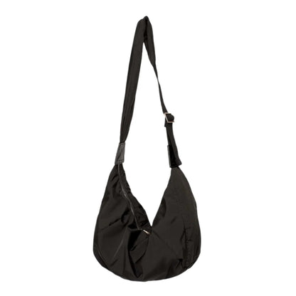Grand sac d'épaule pour femme en nylon résistant avec bandoulière réglable – Sac décontracté ultra-léger pour un usage quotidien