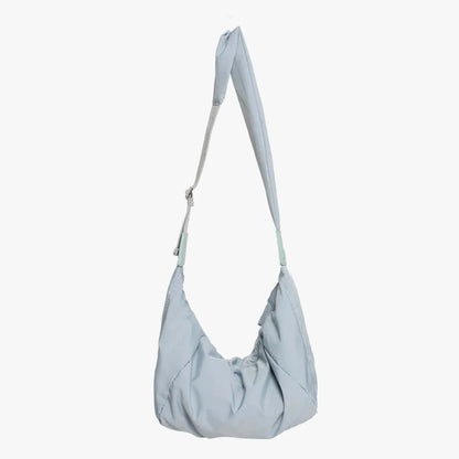 Grand sac d'épaule pour femme en nylon résistant avec bandoulière réglable – Sac décontracté ultra-léger pour un usage quotidien