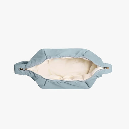 Grand sac d'épaule pour femme en nylon résistant avec bandoulière réglable – Sac décontracté ultra-léger pour un usage quotidien