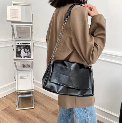 Sac à épaule en cuir synthétique pour femme – 31x20x13 cm, élégant et pratique pour les sorties et les voyages
