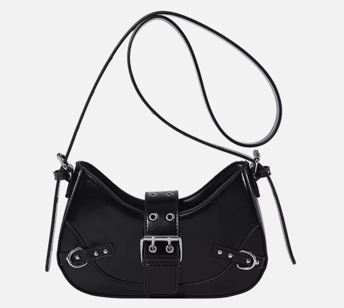 Sac à main en cuir élégant pour femmes – Sac d'épaule raffiné, 5 couleurs disponibles, 24x15x6 cm