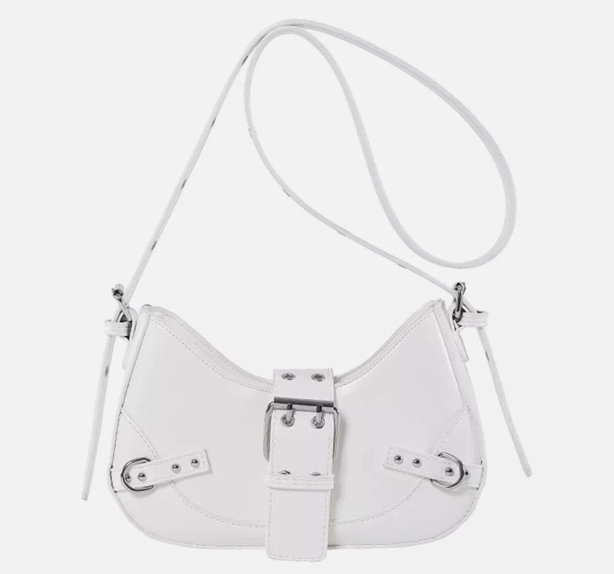 Sac à main en cuir élégant pour femmes – Sac d'épaule raffiné, 5 couleurs disponibles, 24x15x6 cm
