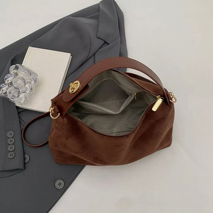 Sac à main élégant en cuir noir avec bandoulière réglable – Sac idéal pour femmes pour sorties et événements