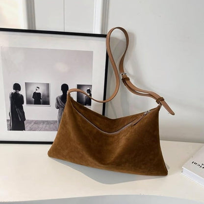 Women's Leather Handbag with Adjustable Shoulder Strap – Elegant and Practical for All Occasions