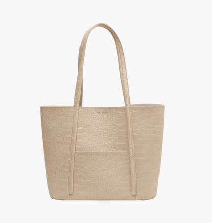 Sac à main Croco pour femmes - Élégant et pratique, dimensions 38x28x13 cm, intérieur spacieux et compartiments organisés