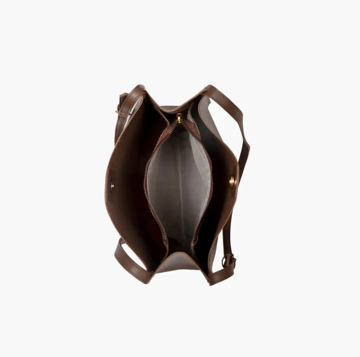 Women's Handbag in Vegetable Leather with Adjustable Straps – Elegant Practical Tote Bag for All Occasions