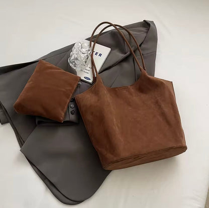 Sac à main en cuir pour femme Juliette – Cabas élégant de 42 cm, pratique et polyvalent pour un usage quotidien
