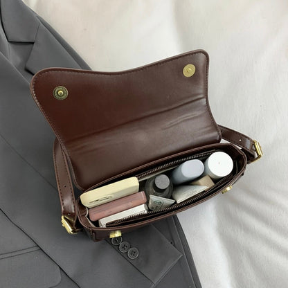 Sac à main élégant pour femme avec bandoulière réglable en cuir synthétique – Sac d'épaule pratique pour un usage quotidien