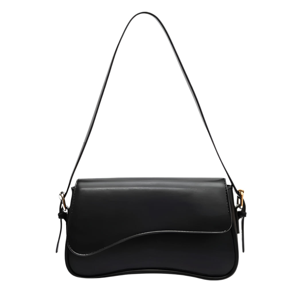 Sac à main élégant pour femme avec bandoulière réglable en cuir synthétique – Sac d'épaule pratique pour un usage quotidien