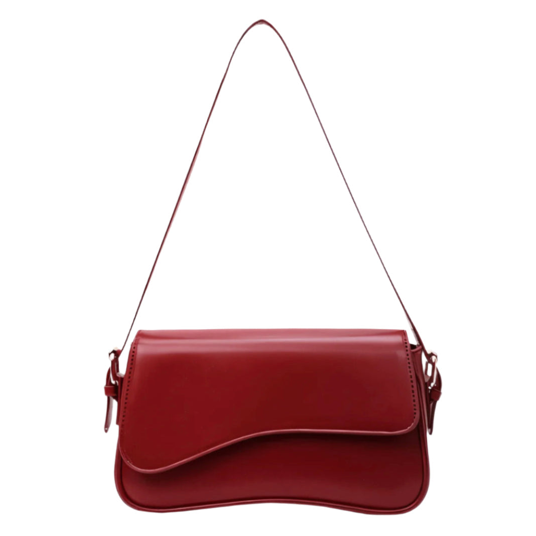 Sac à main élégant pour femme avec bandoulière réglable en cuir synthétique – Sac d'épaule pratique pour un usage quotidien