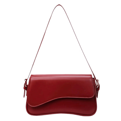 Sac à main élégant pour femme avec bandoulière réglable en cuir synthétique – Sac d'épaule pratique pour un usage quotidien