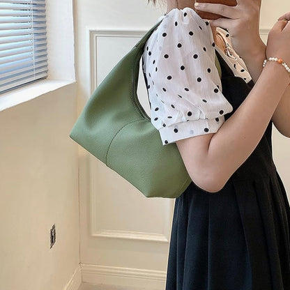 Sac à main en cuir souple pour femme Joséphine – Élégant, pratique avec bandoulière réglable, noir ou marron