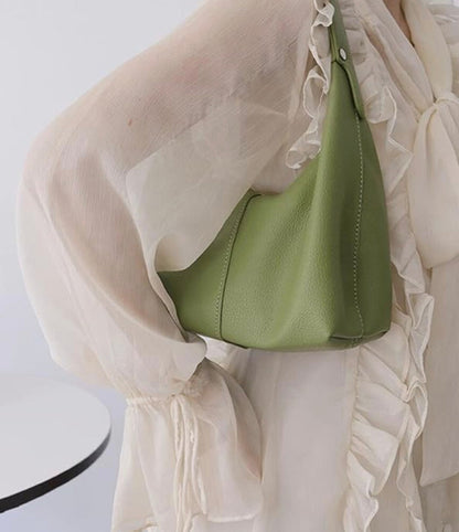 Sac à main en cuir souple pour femme Joséphine – Élégant, pratique avec bandoulière réglable, noir ou marron
