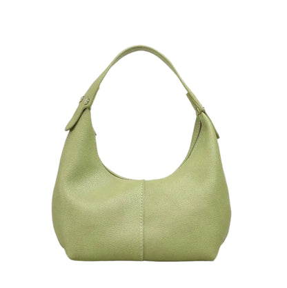 Sac à main en cuir souple pour femme Joséphine – Élégant, pratique avec bandoulière réglable, noir ou marron