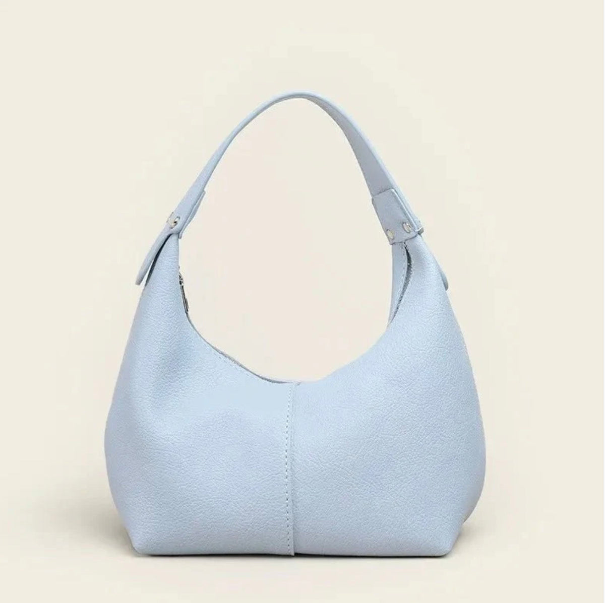 Sac à main en cuir souple pour femme Joséphine – Élégant, pratique avec bandoulière réglable, noir ou marron